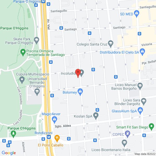 Map of Aros Mudanzas