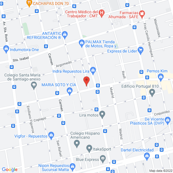 Map of Auto Fris