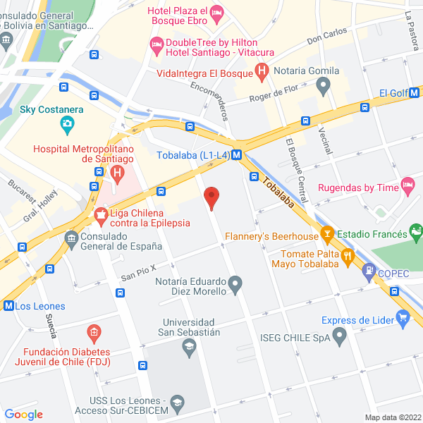 Map of Administración y Servicios Metropolitano Ltda.