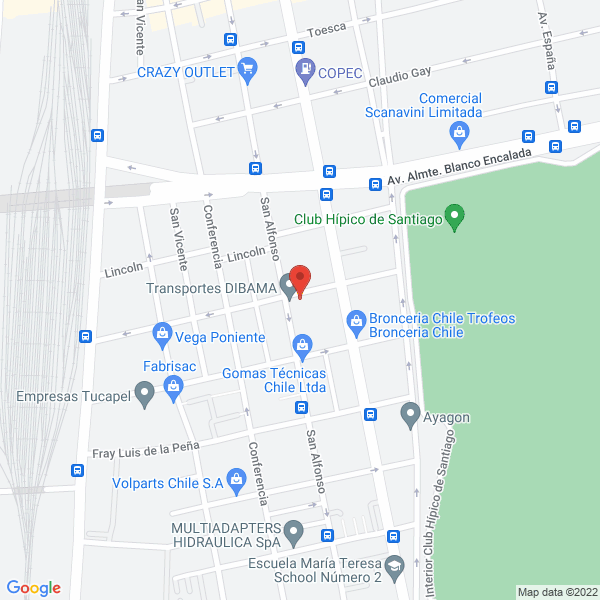 Map of Automotriz Araneda