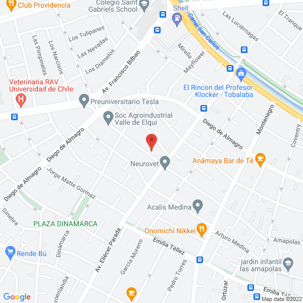 Map of Asescap Ltda