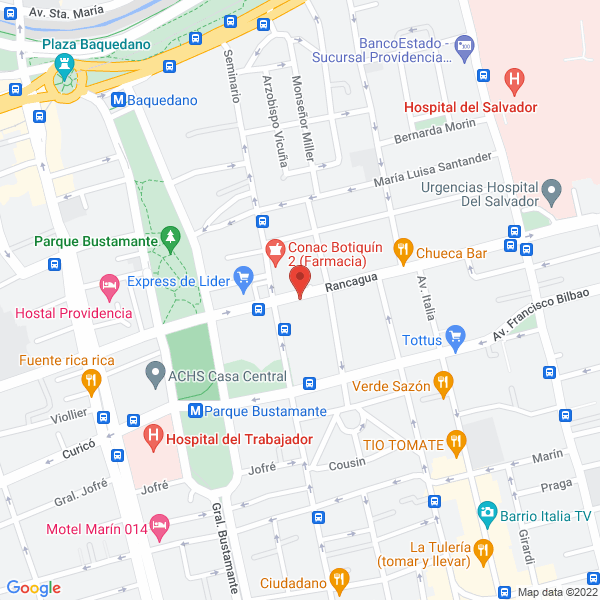 Map of Academia de Baile y Música Latin Mambo