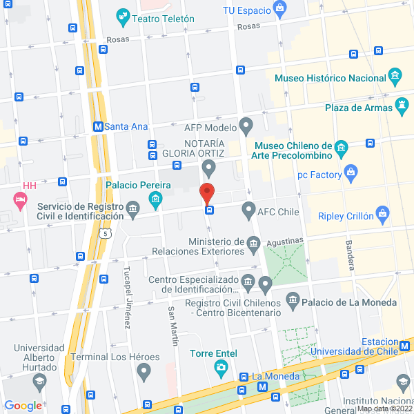 Map of Alvavi Apartments