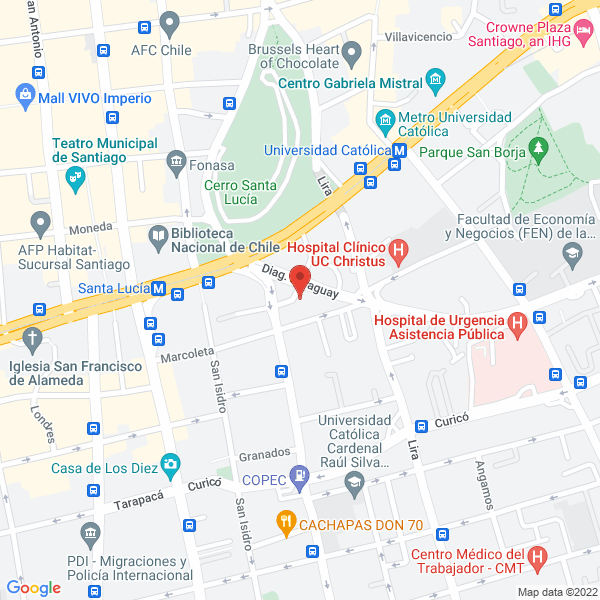 Map of Atee Medical Ltda.