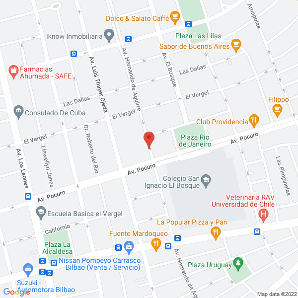 Map of Agencia de Intérprete Camila Riquelme