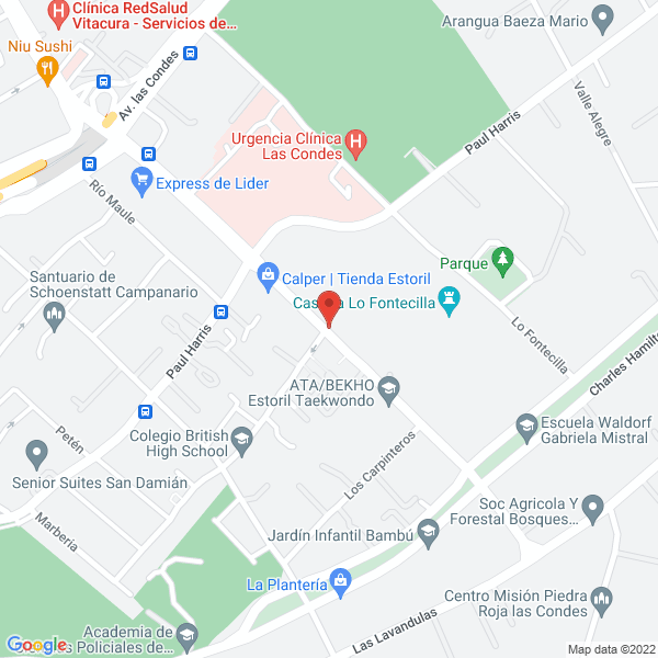 Map of Antuco Reps Ltda