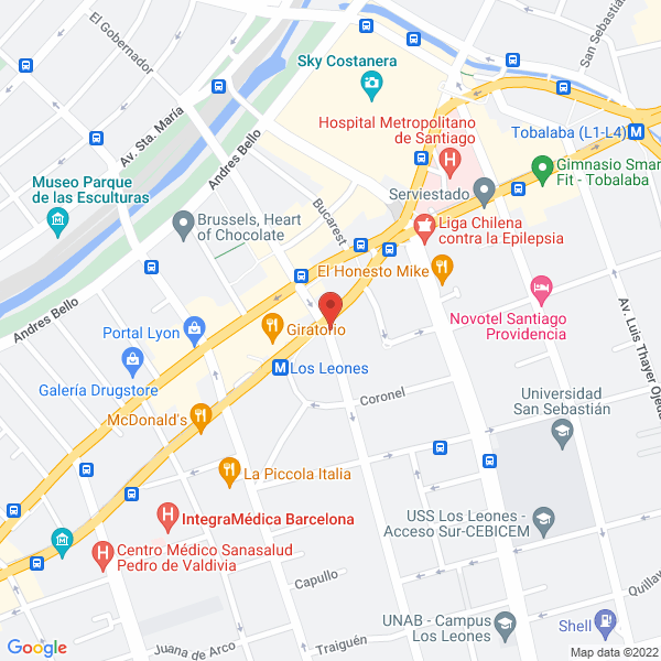 Map of Academia de Baile Rumba Chilena
