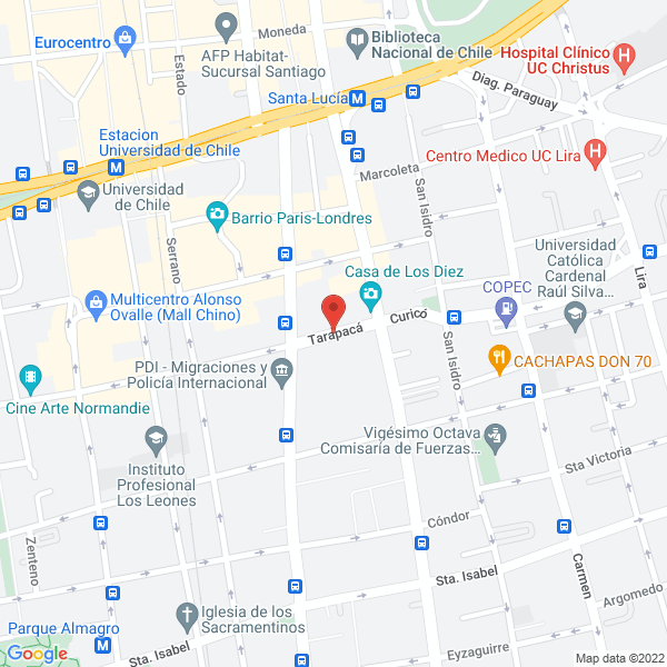 Map of Acustica