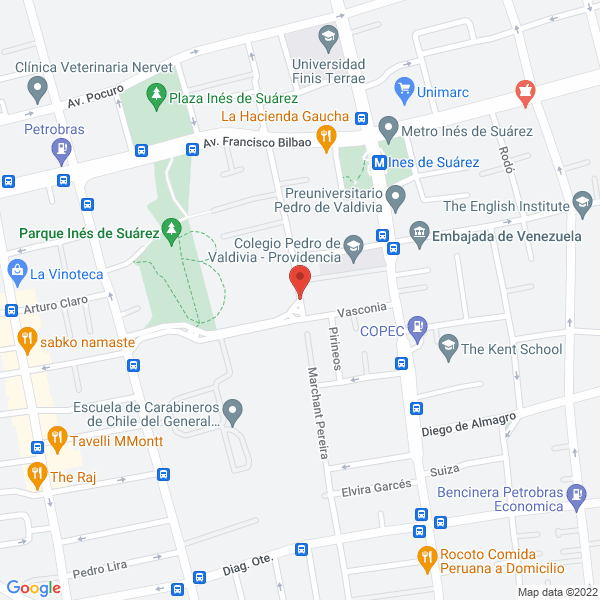 Map of Apro Chile