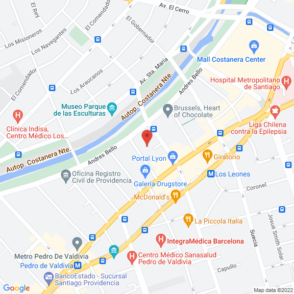 Map of Atenos Consulting & Services Ltda.