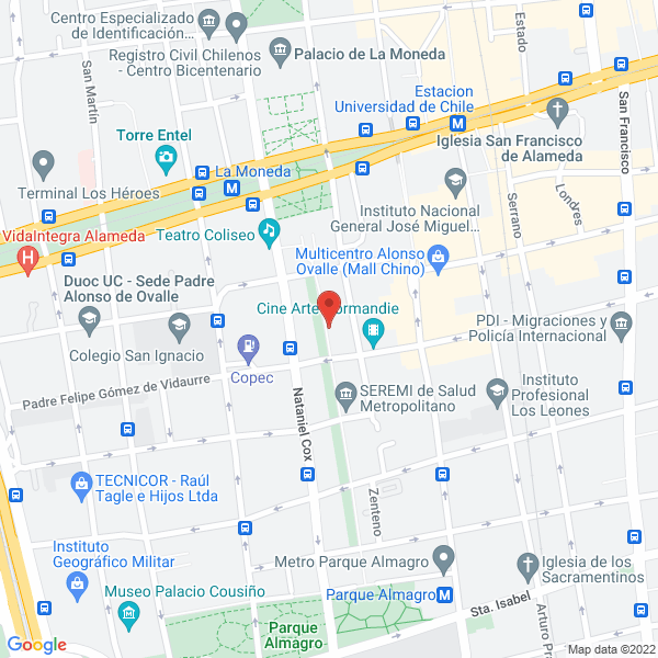 Map of Auriga Consultores