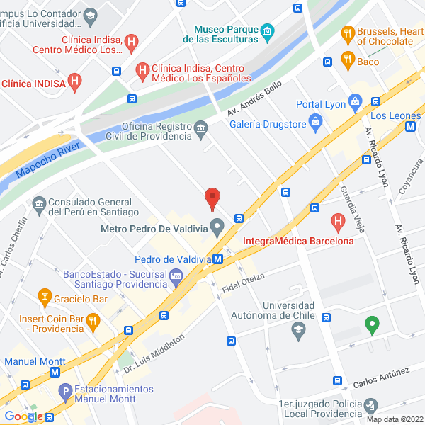 Map of Asesorias y Servicios Villatol Ltda