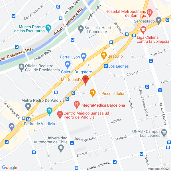 Map of Asedoria y Consultoria Profactory SPA