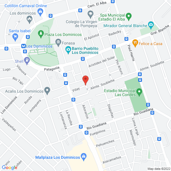 Map of Aqua Estethic