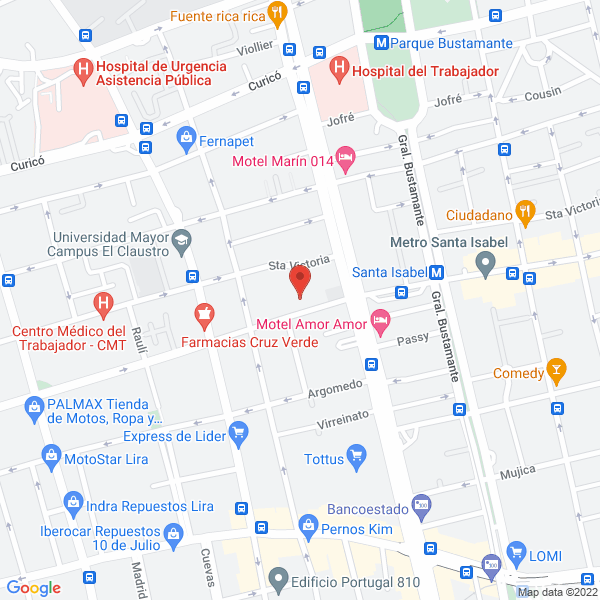 Map of Audilex Mr
