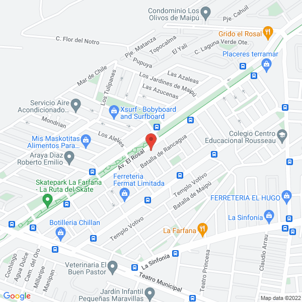 Map of Alimento para Mascotas