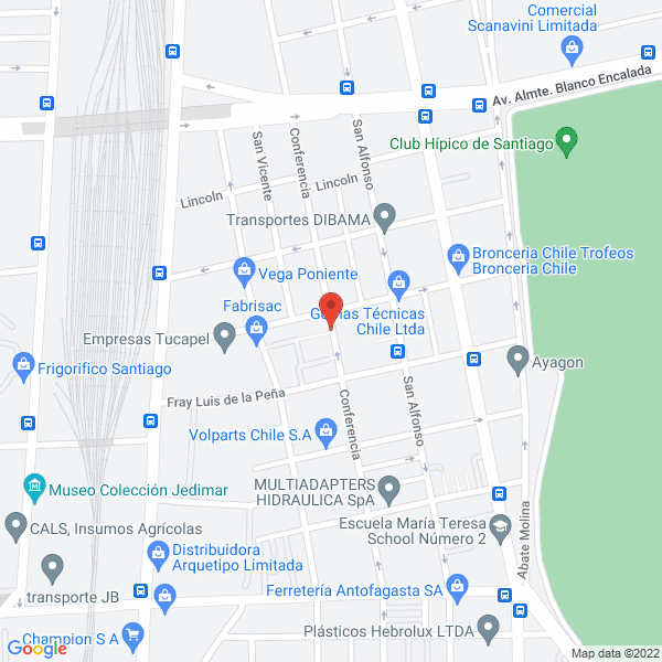 Map of Aire S.A.