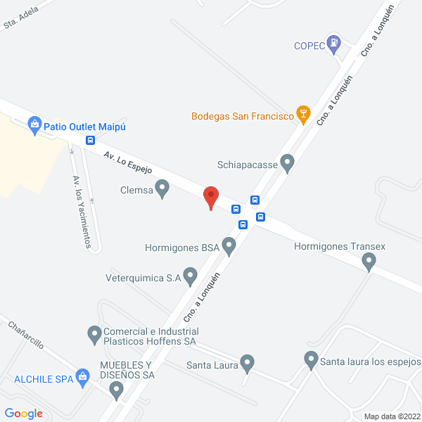 Map of Administradora Copal