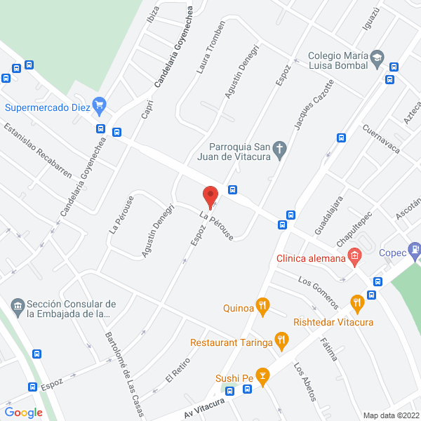 Map of Asesorias e Inversiones Ebano