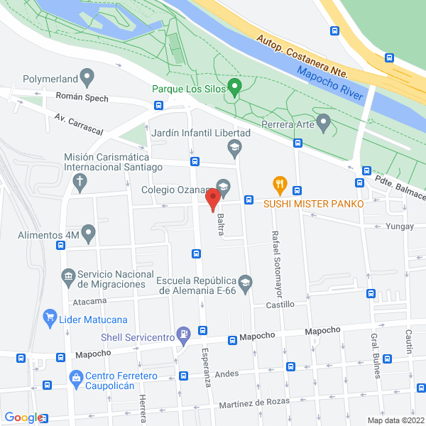 Map of Alo Pronto Fosas