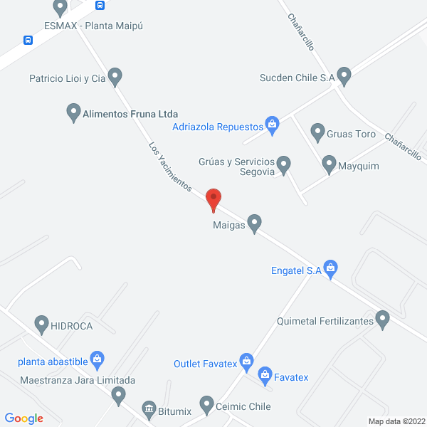 Map of AEC S.A.
