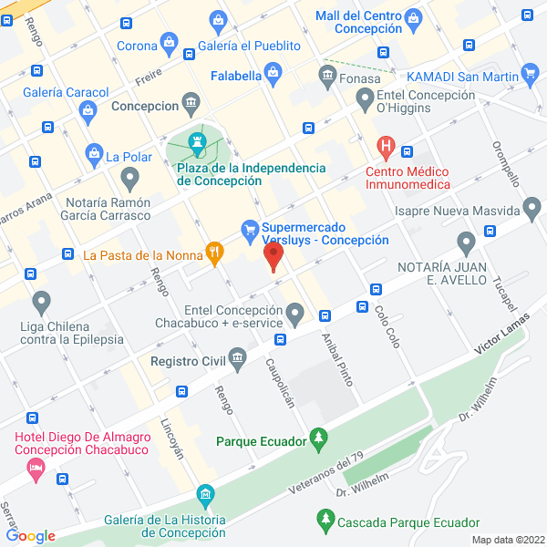 Map of Aurasalud