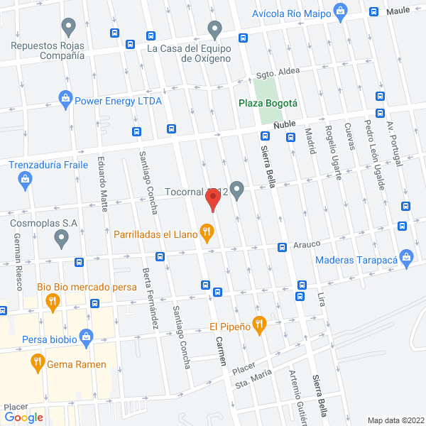 Map of Automotriz Calderon