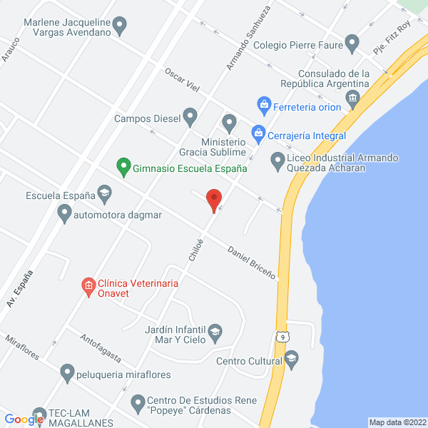 Map of Aprocin