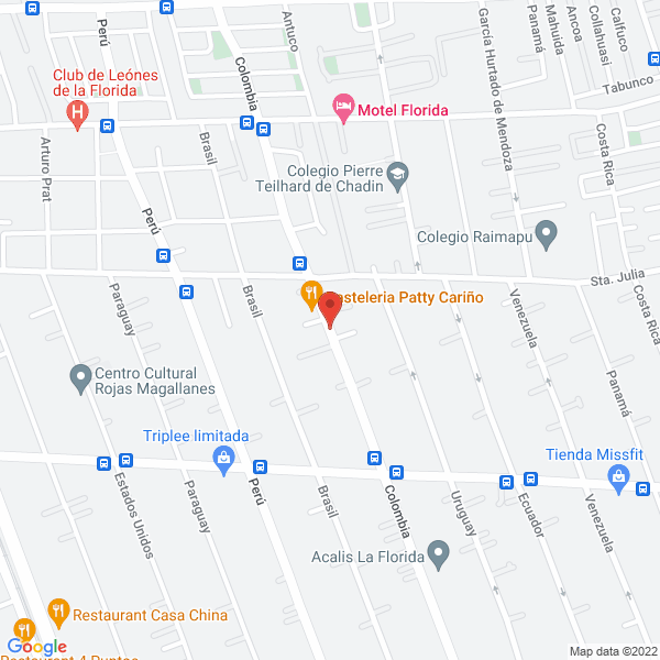Map of Ambar Chile S.a