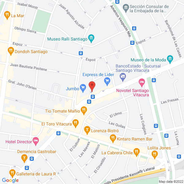 Map of Asesorias Mis Raices Ltda.