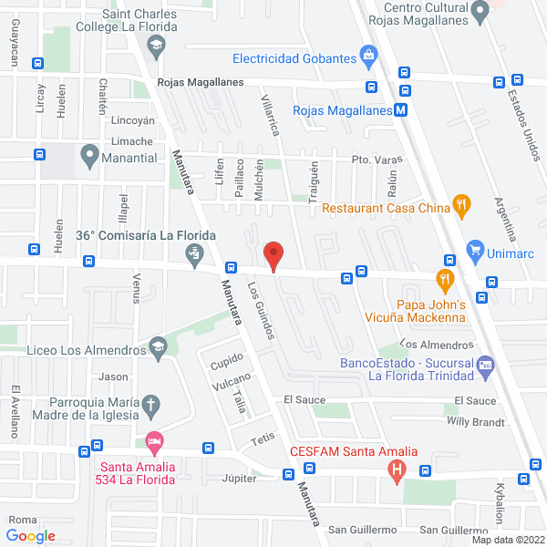 Map of Aguirre Seguros