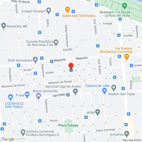 Map of Abba Mudanzas