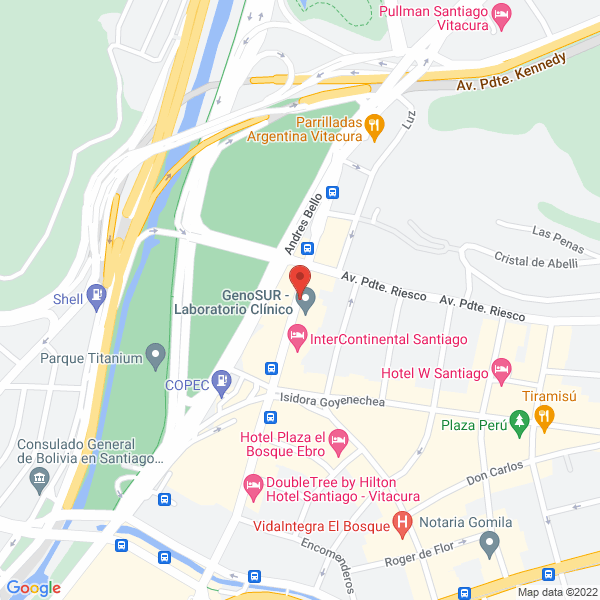 Map of Avis Rent A Car
