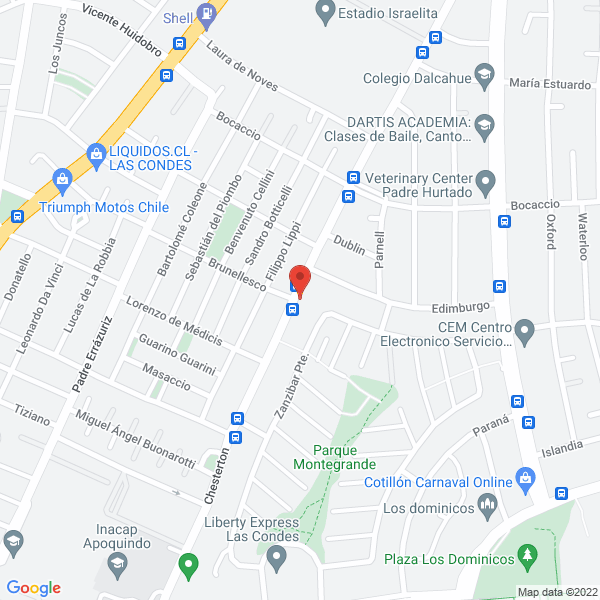 Map of Alimentos Willebroek Limitada