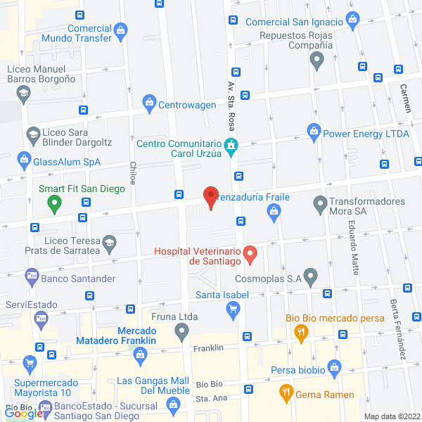 Map of Argas Proseser Seguridad Y Servicios S A
