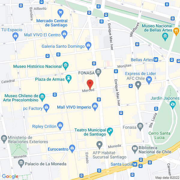 Map of A&A Consultores Asociados