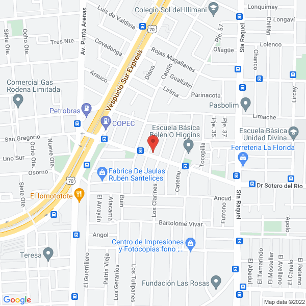 Map of Aldo Antonio Meza Cea