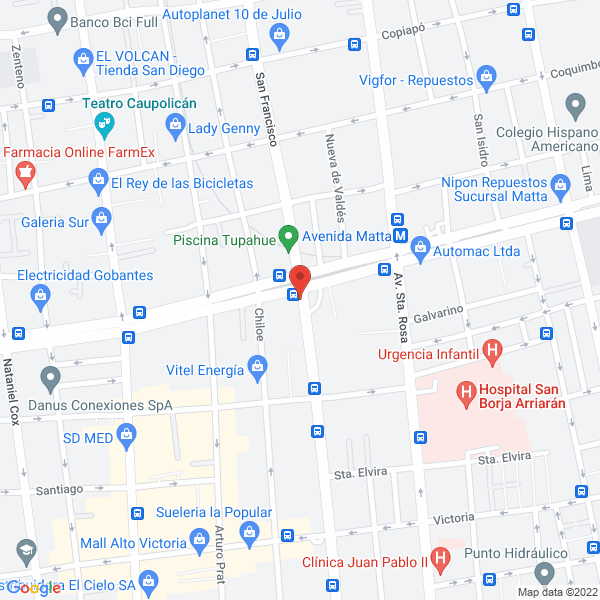 Map of Alex Mauricio Velasquez Alarcon
