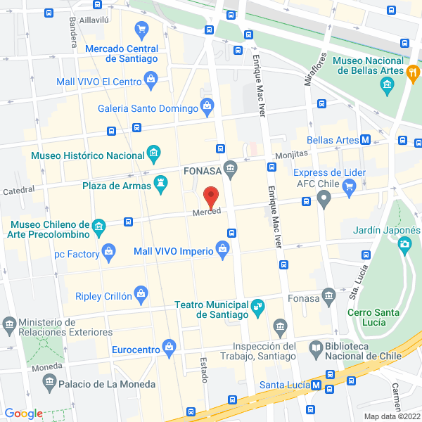 Map of Abastecedora Construcciones y Montajes R.P.L