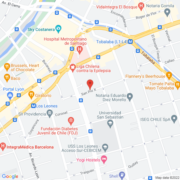 Map of Asesorias Creativa Operacional Limitada