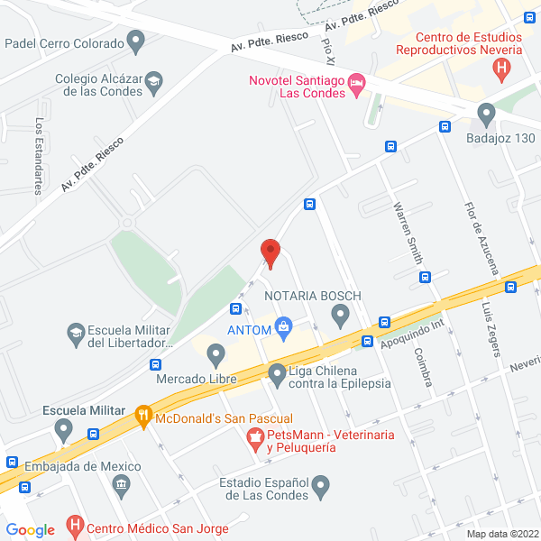 Map of Adhoc Novios