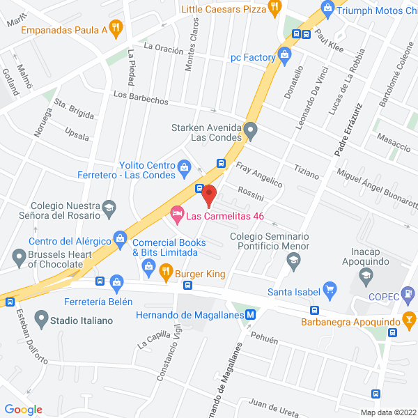 Map of Artenovias