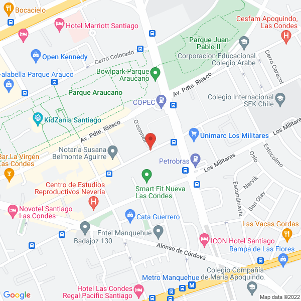 Map of Amaryllis Wellness