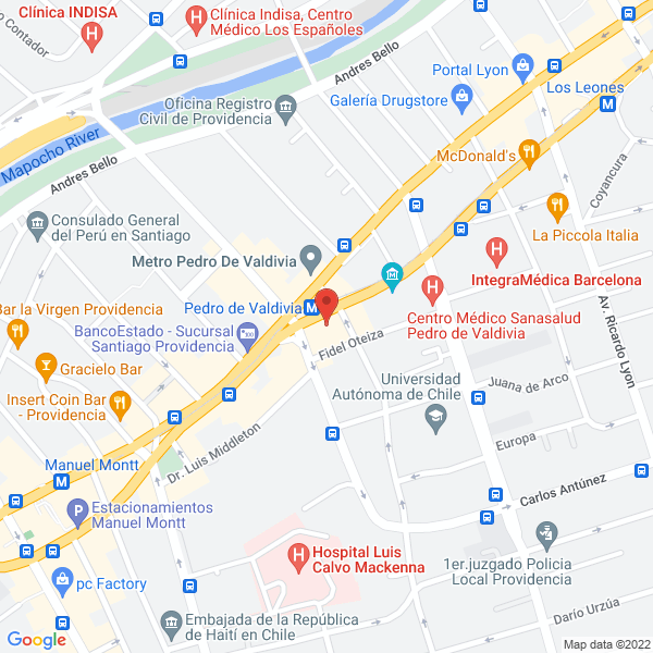 Map of Andes Nursery