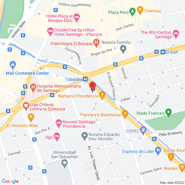 Map of Atelec Ltda.