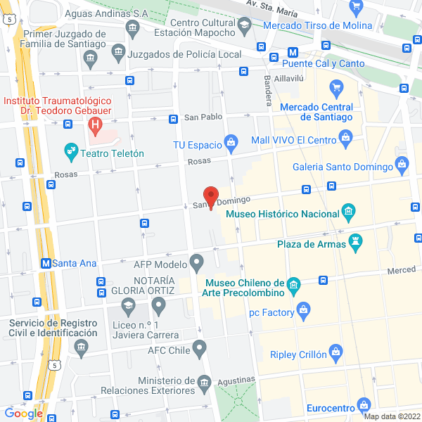 Map of Antel Informática