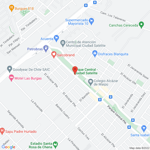 Map of Agencia 2 PC Ltda. - Desarrollo Páginas Web
