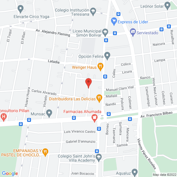 Map of Anteo Sistemas De Seguridad