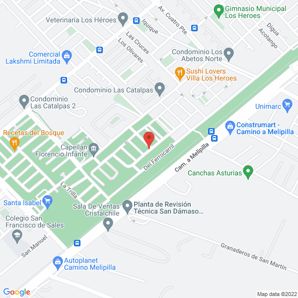Map of Asosic y Cía Ltda.