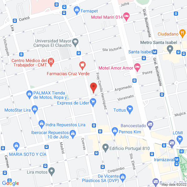 Map of Arca Pet Store
